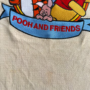 J- Vintage Disney Pooh & Friends Embroidered Knit Sweater - 3XL