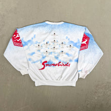 Load image into Gallery viewer, F- Vintage &#39;92 Canadian Snowbirds Military Jets Graphic Crewneck
