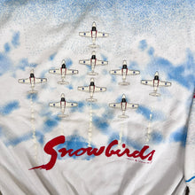 Load image into Gallery viewer, F- Vintage &#39;92 Canadian Snowbirds Military Jets Graphic Crewneck
