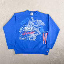 Load image into Gallery viewer, F- Vintage &#39;91 New York Giants NFL Logo 7 Graphic Crewneck
