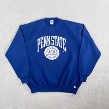 Load image into Gallery viewer, F- Vintage Penn State Russell Athletic Logo &amp; Text Crewneck
