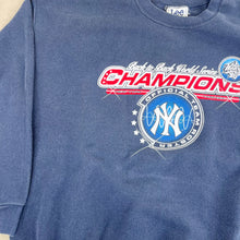 Load image into Gallery viewer, F- Vintage &#39;99 New York Yankees MLB World Series Champions Crewneck
