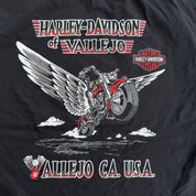 J- Vintage '06 Harley Davidson Vallejo California Hog Graphic Tee - XL