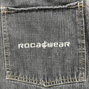 J- Vintage Rocawear Embroidered Text Logo Back Pocket Jorts - W20