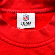 F- Vintage Kansas City Chiefs NFL Embroidered Text Crewneck