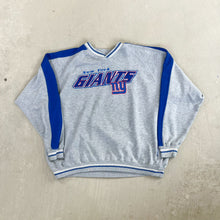 Load image into Gallery viewer, F- Vintage New York Giants NFL Lee Embroidered Text Crewneck
