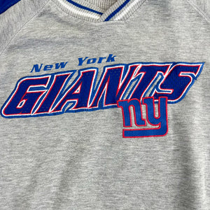 F- Vintage New York Giants NFL Lee Embroidered Text Crewneck