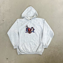 Load image into Gallery viewer, F- Vintage Harley Davidson Looney Tunes Taz/Coyote/Sam Embroidered Hoodie
