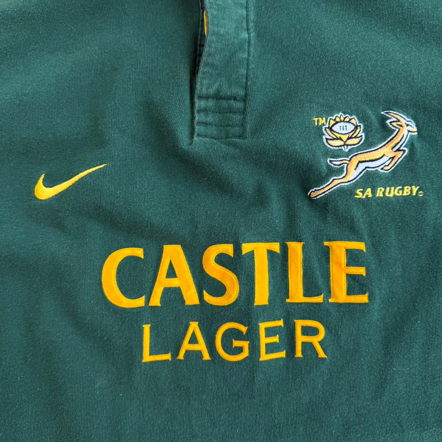J- Vintage Nike South Africa Springboks Rugby Shirt - L