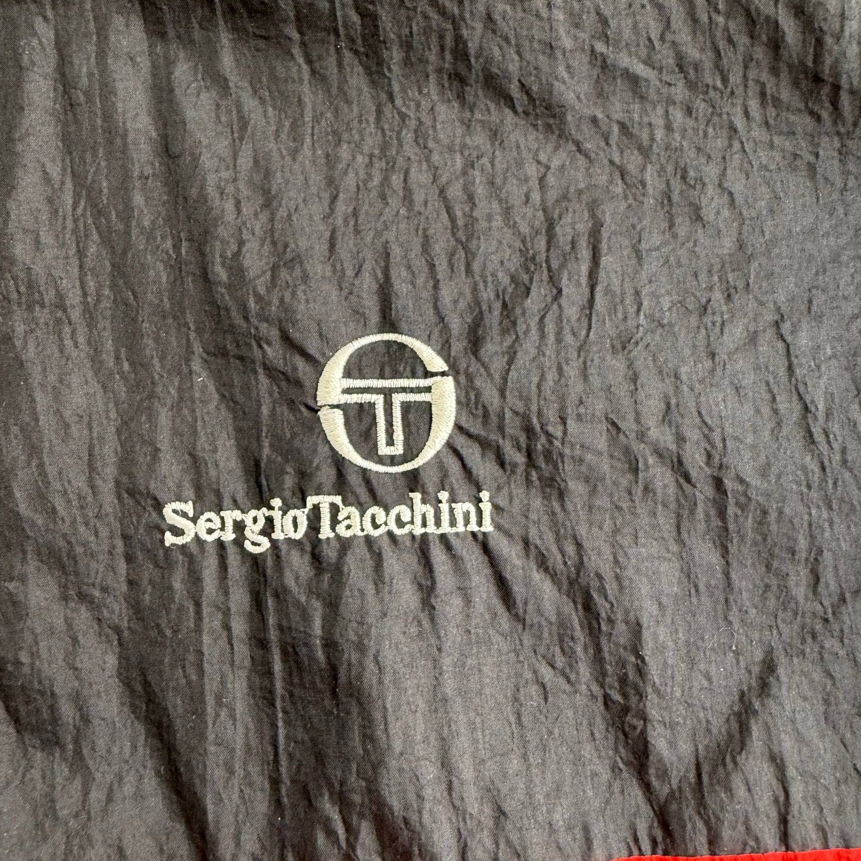J- Vintage Sergio Tacchini Zip Up Lightweight Windbreaker - 42 (fits XL)