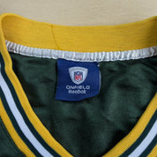 J- Vintage '11 Green Bay Packers Aaron Rodgers NFL Reebok Super Bowl 45 Football Jersey - 50 (fits L)