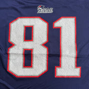 J- Vintage New England Patriots Randy Moss NFL Reebok Football Jersey - M
