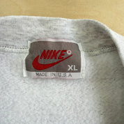 J- Vintage Nike Embroidered Text & Swoosh Made In USA Crewneck- XL