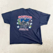 F- Vintage '08 Harley Davidson Boston Graphic Tee