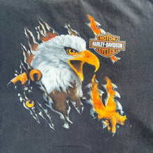 Load image into Gallery viewer, F- Vintage Harley Davidson Eagle &amp; Logo Tee
