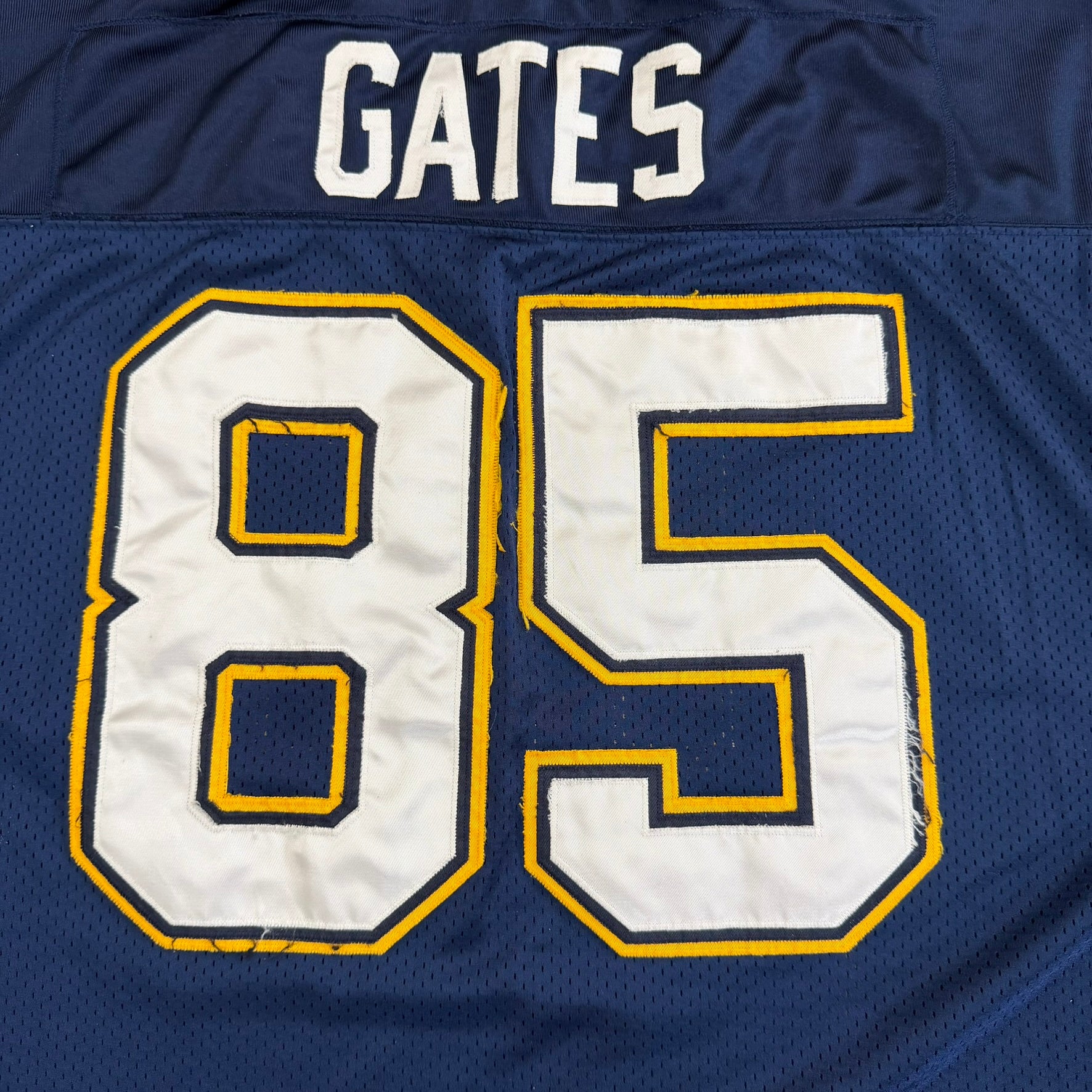 J- Vintage San Diego Chargers Antonio Gates NFL Reebok Football Jersey - 58 (fits 2XL)