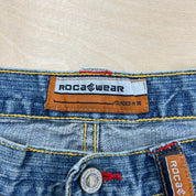 J- Vintage Rocawear Embroidered Logo Right Leg Carpenter Jorts - W36