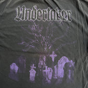 J- Vintage '07 WWE The Undertaker Picture & Text Graphic Tee - XL