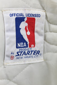 X - Vintage Starter NBA Boston Celtics Satin Bomber Jacket