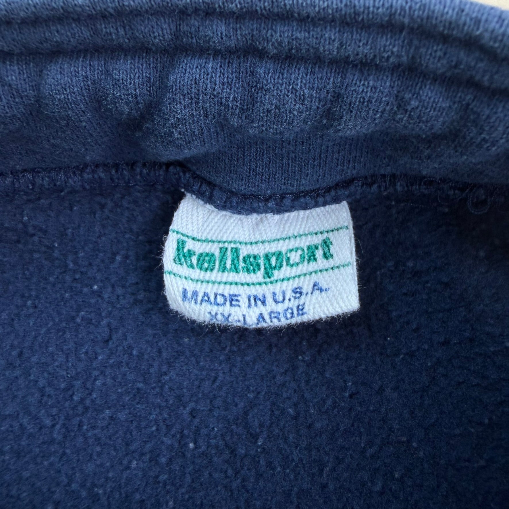 J- Vintage 90s Kellsport American Rugby Football Club Graphic Made In USA Crewneck - 2XL