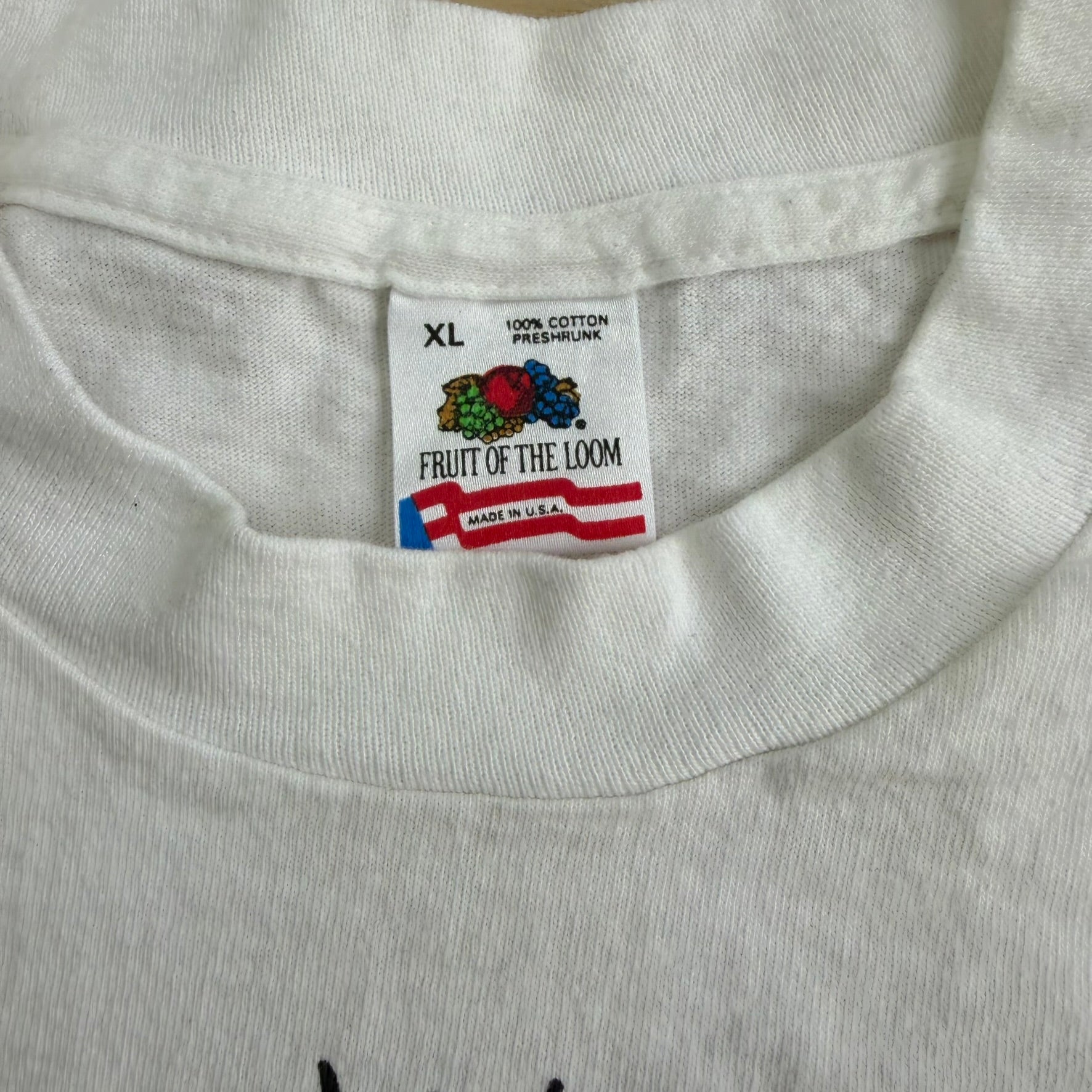 J- Vintage Reno Cruising USA All Over Print Made In USA  Single Stitch Tee - XL