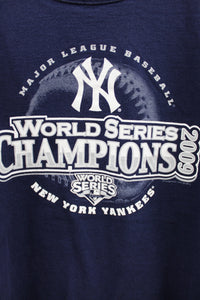 X - MLB 2009 New York Yankees World Series Champions Tee