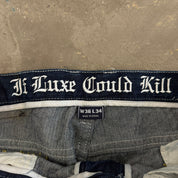 J- Vintage Coogi Embroidered Crown Baggy Jeans - 36x34