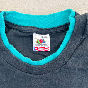 F- Vintage Alan Jackson All About Living Single Stitch Two Collar tee