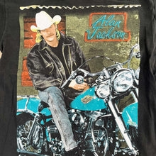 Load image into Gallery viewer, F- Vintage Alan Jackson All About Living Single Stitch Two Collar tee
