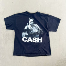 Load image into Gallery viewer, F- Vintage &#39;09 Johnny Cash Middle Finger Zion&#39;s Rootswear Picture Tee
