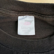J- Vintage '95 Nascar Dusty Wallace Attitude Care & Lightning Made In USA Single Stitch Tee - L