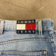 J- Vintage Tommy Hilfiger Jeans Carpenter Baggy Jeans - 38x32