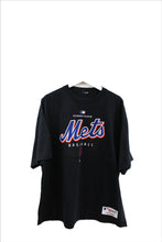Load image into Gallery viewer, X - MLB Majestic Authentic New York Mets Script Tee
