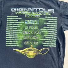 Load image into Gallery viewer, F- Vintage &#39;08 Megadeth Gigantour North America Graphic Tee
