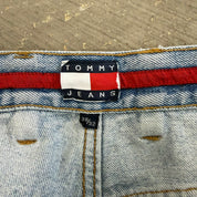 J- Vintage Tommy Hilfiger Jeans Carpenter Baggy Jeans - 38x32
