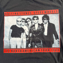 Load image into Gallery viewer, F- Vintage &#39;89 Rolling Stones North American Tour Picture Single Stitch Tee
