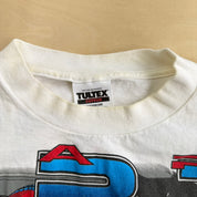 J- Vintage Nascar Mark Martin Valvoline Jumbo Print Graphic Tee - L