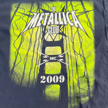 Load image into Gallery viewer, F- Vintage &#39;09 Metallica Fan Club Graphic Tee
