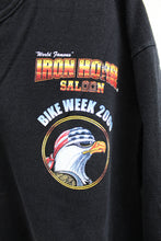Load image into Gallery viewer, X - Vintage 2000 Iron Horse Saloon Bike Week Long Sleeve Henley Tee
