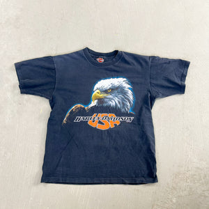 F- Vintage '93 Harley Davidson Zurich Switzerland Single Stitch Tee