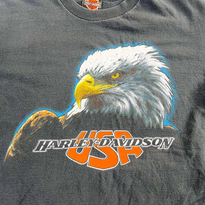 F- Vintage '93 Harley Davidson Zurich Switzerland Single Stitch Tee