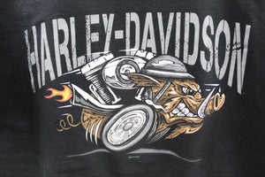 X - Harley Davidson Boar Hampton Roads Virgina Tee