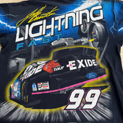 J- Vintage Nascar Jeff Burton Jumbo Print Graphic Tee - XL