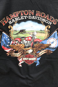 X - Harley Davidson Boar Hampton Roads Virgina Tee