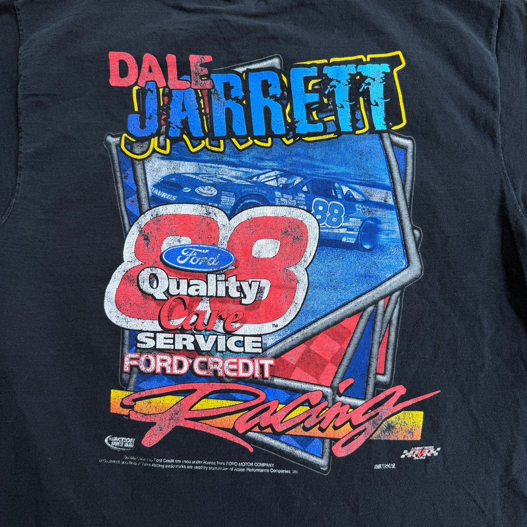 J- Vintage Nascar Dale Jarret The Winning Quality Made In USA Tee - L