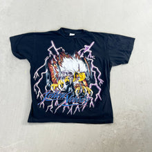 Load image into Gallery viewer, F- Vintage American Thunder Follow Nobody Lightning &amp; Eagle Single Stitch Tee
