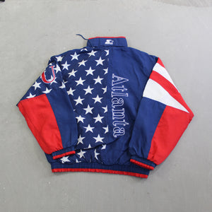 D- Vintage 1996 Atlanta Olympics Team USA Starter Windbreaker Jacket