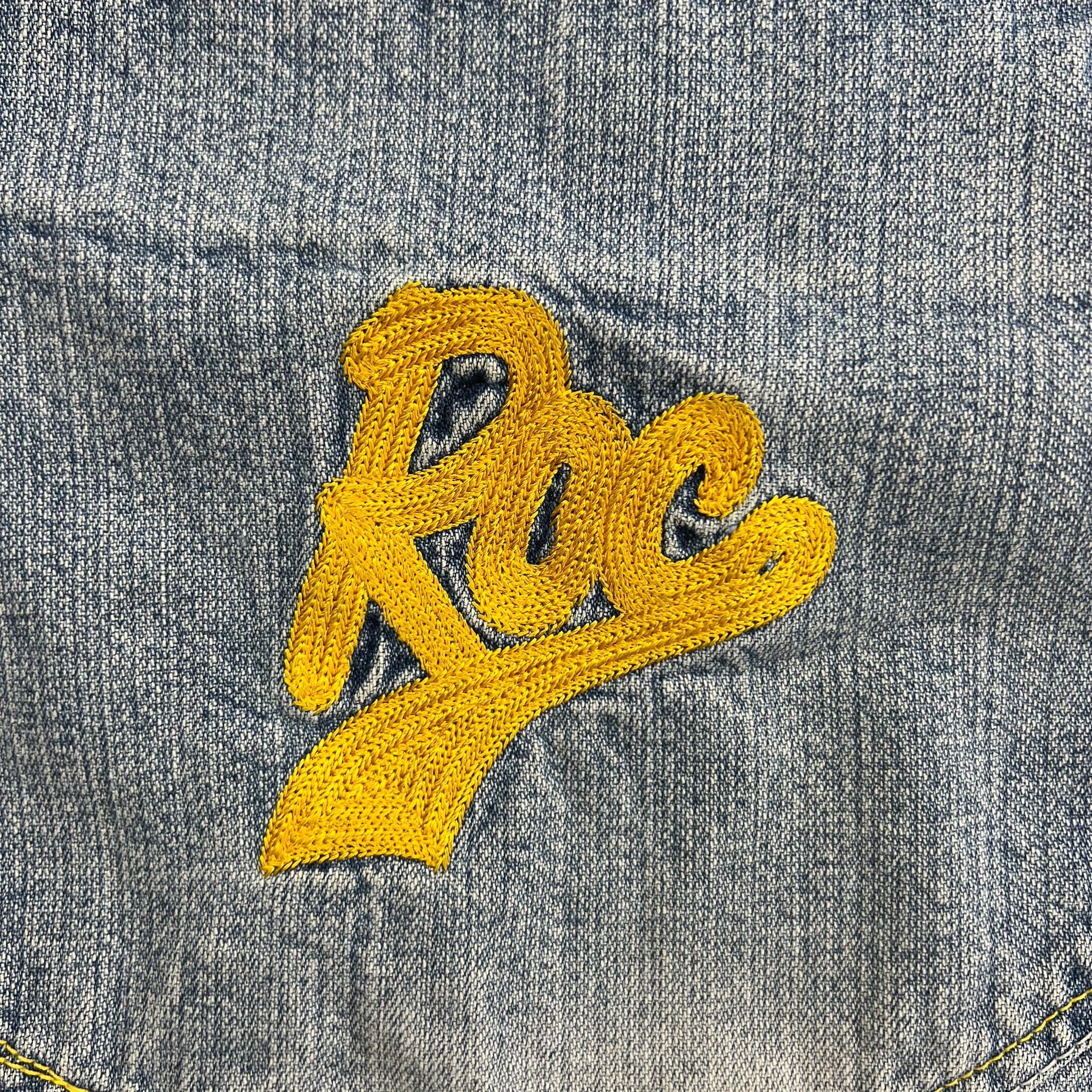 J- Vintage Rocawear Embroidered Print Jorts - W38