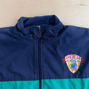 J- Vintage 90s Adidas Athletic Alliance Embroidered Logo Lightweight Zip Up Jacket - L