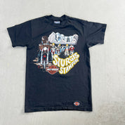 F- Vintage '88 Harley Davidson Sturgis Stampede Single Stitch Graphic Tee